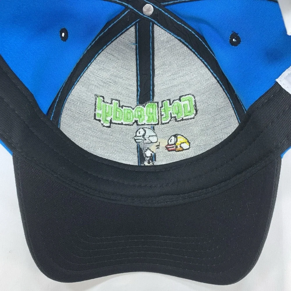 Get Ready Tap Tap Hat Flappy Bird Youth Kids Blue Black Adjustable Snapback Cap